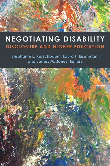Cover of Negotiating Disability