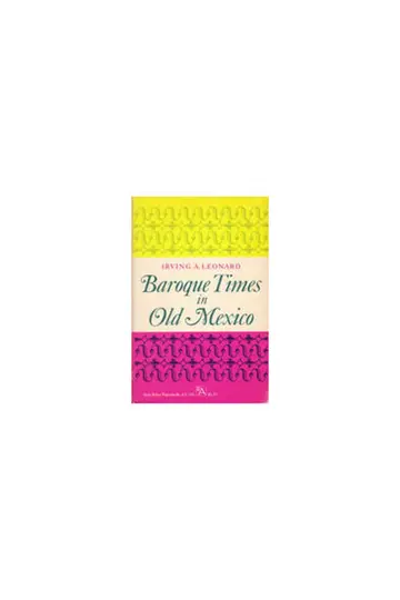 Cover of Baroque Times in Old Mexico