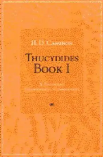 Cover of Thucydides Book I