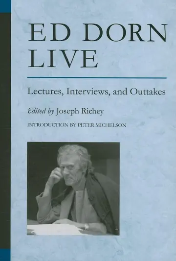 Cover of Ed Dorn Live