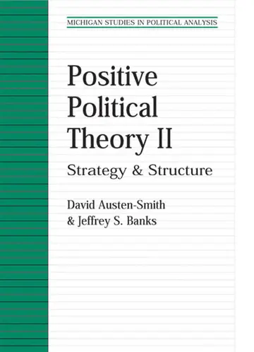 Cover of Positive Political Theory II