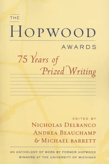 Cover of The Hopwood Awards