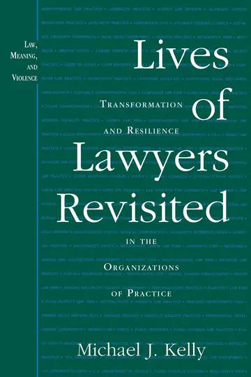 Cover of Lives of Lawyers Revisited