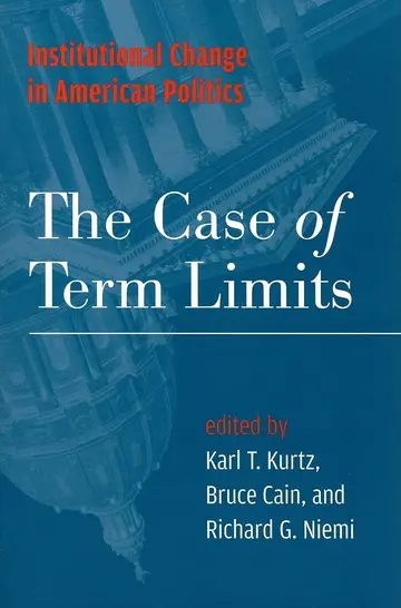Cover of Institutional Change in American Politics
