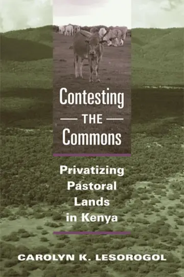 Cover of Contesting the Commons