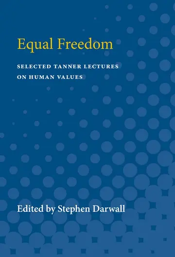 Cover of Equal Freedom
