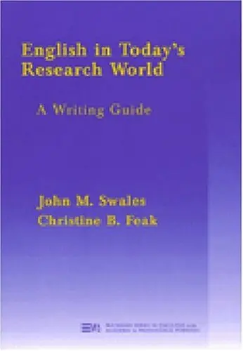 Cover of English in Today's Research World