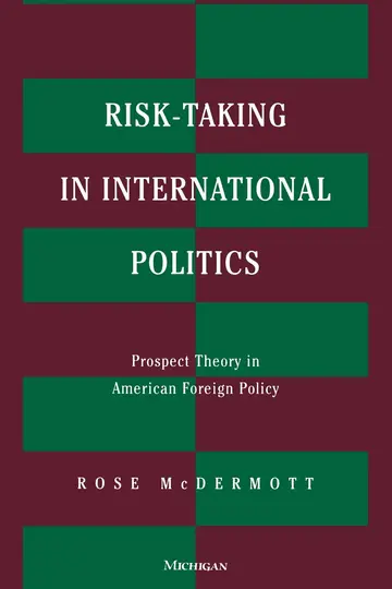 Cover of Risk-Taking in International Politics