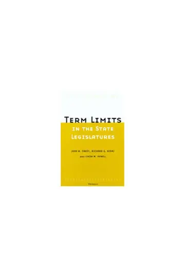 Cover of Term Limits in State Legislatures