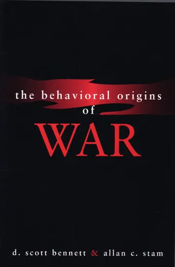Cover of The Behavioral Origins of War