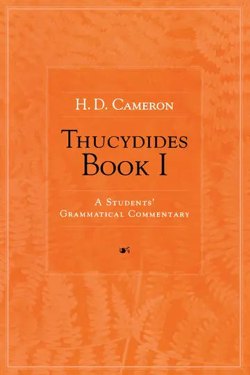 Cover of Thucydides Book I
