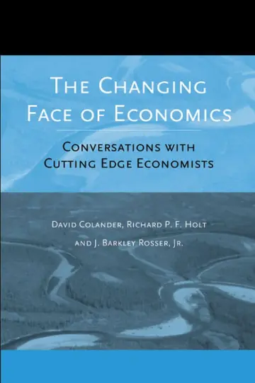 Cover of The Changing Face of Economics