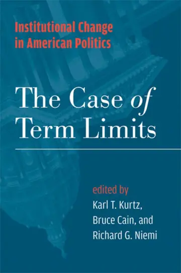 Cover of Institutional Change in American Politics