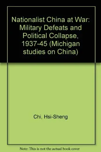 Cover of Nationalist China at War