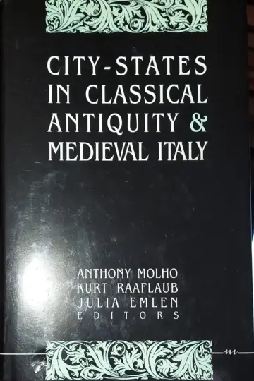 Cover of City-States in Classical Antiquity and Medieval Italy