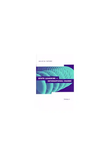 Cover of State, Learning and International Change