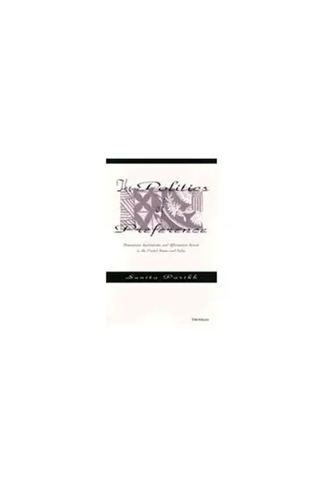 Cover of The Politics of Preference