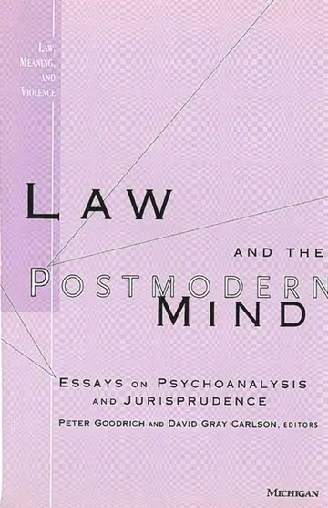 Cover of Law and the Postmodern Mind