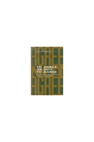Cover of To Agree or Not to Agree