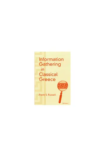 Cover of Information Gathering in Classical Greece