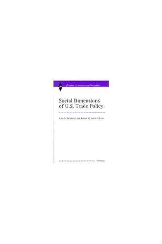 Cover of Social Dimensions of U.S. Trade Policies