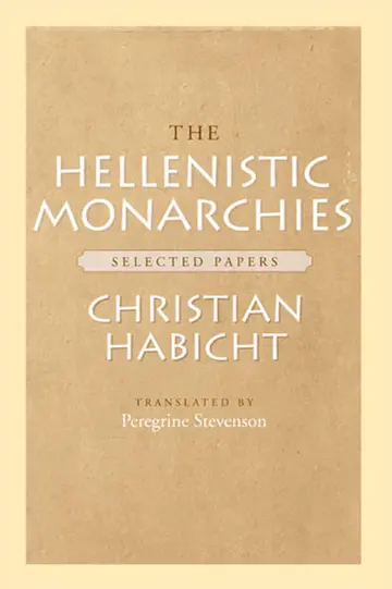 Cover of Hellenistic Monarchies