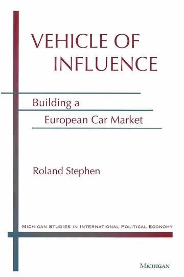 Cover of Vehicle of Influence
