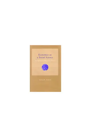 Cover of Economics as a Social Science