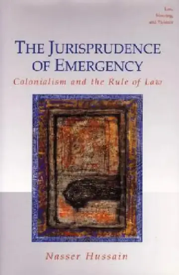 Cover of The Jurisprudence of Emergency