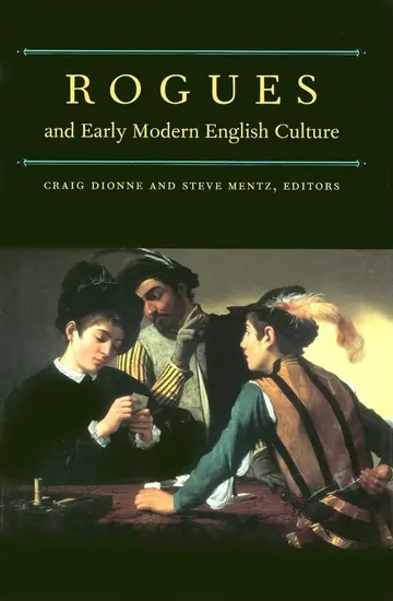 Cover of Rogues and Early Modern English Culture