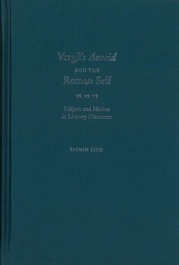 Cover of Vergil's Aeneid and the Roman Self