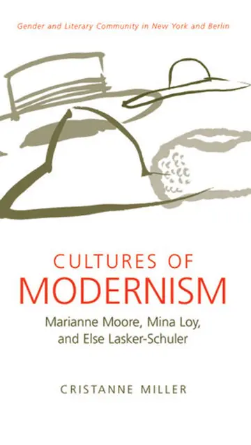 Cover of Cultures of Modernism