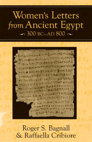 Cover of Women's Letters from Ancient Egypt, 300 BC-AD 800
