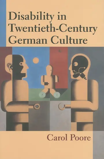 Cover of Disability in Twentieth-century German Culture