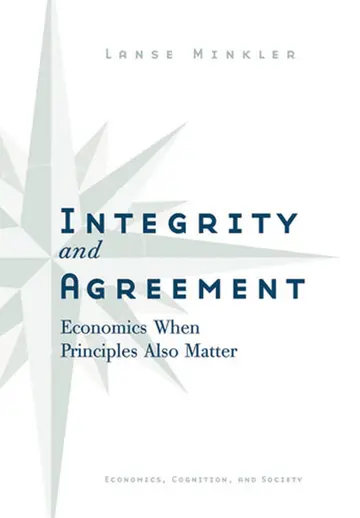 Cover of Integrity and Agreement