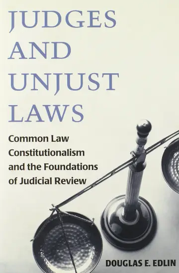 Cover of Judges and Unjust Laws