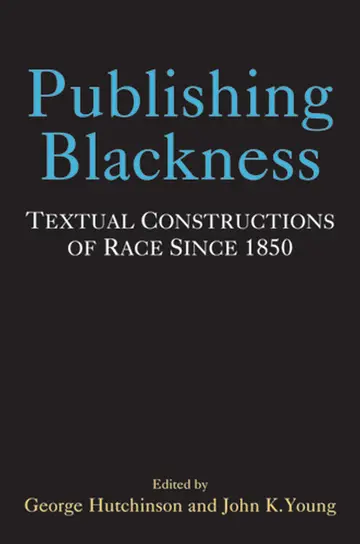 Cover of Publishing Blackness