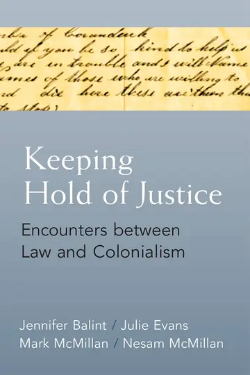 Cover of Keeping Hold of Justice
