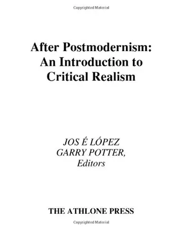 Cover of After Postmodernism