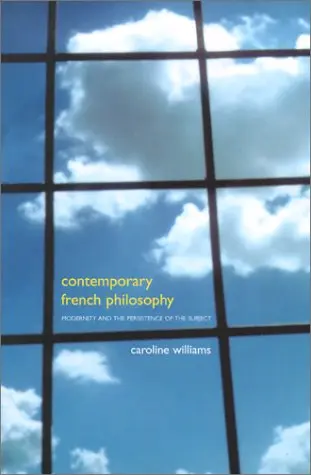 Cover of Contemporary French Philosophy