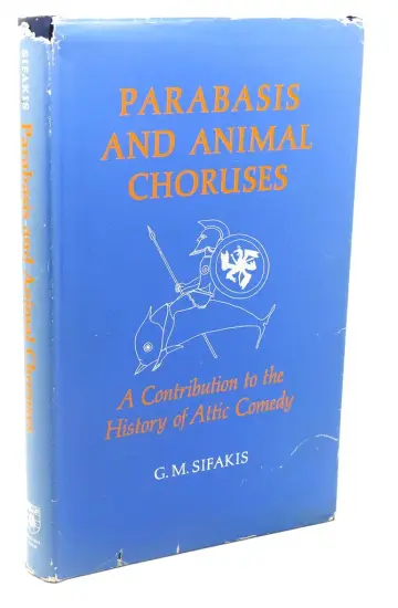Cover of Parabasis and Animal Choruses
