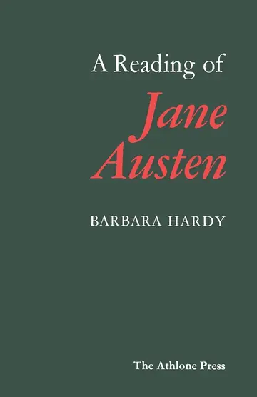 Cover of A Reading of Jane Austen