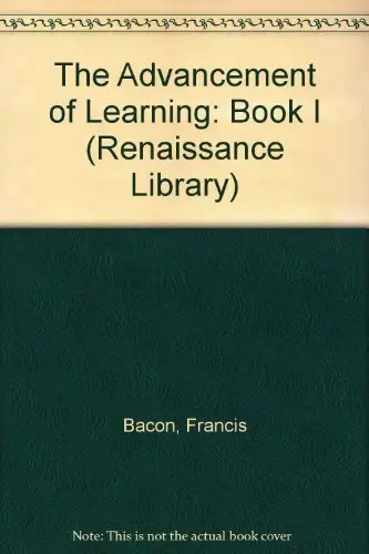 Cover of Advancement of Learning
