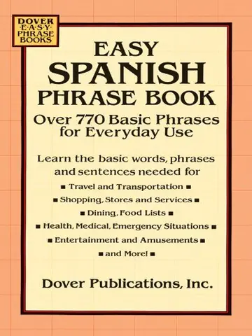 Cover of Easy Spanish Phrase Book
