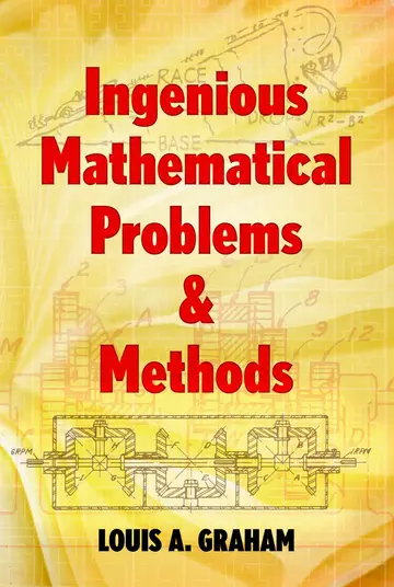 Cover of Ingenious Mathematical Problems and Methods