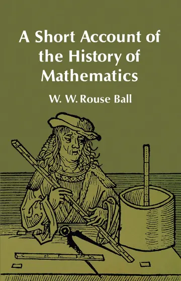 Cover of Short Account of the History of Mathematics
