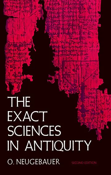 Cover of The Exact Sciences in Antiquity
