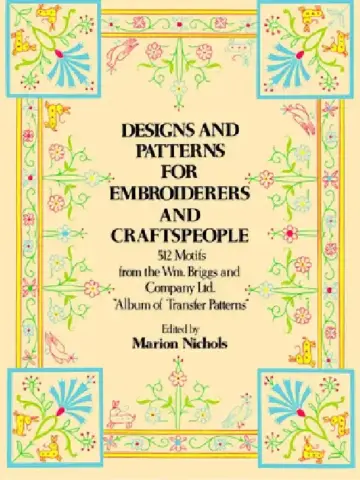 Cover of Designs and Patterns for Embroiderers and Craftspeople