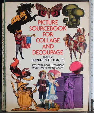 Cover of Picture Sourcebook for Collage and Decoupage