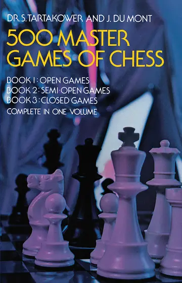 Cover of 500 Master Games of Chess